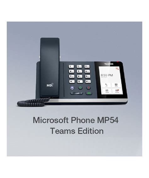 Yealink Mp54 Voip Phone Ms Teams Callvoipshop