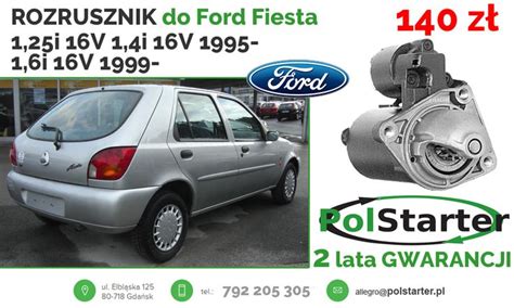 Rozrusznik FORD Fiesta MK4 Focus Fusion Puma MAZDA 6185440785