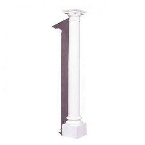 Porch Columns White Front Door Columns Plain Fluted