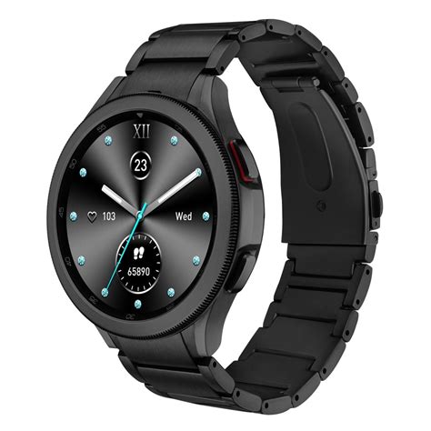 Samsung Galaxy Watch Pro Mm Full Fit Armband Aus Titan Schwarz