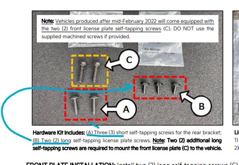 Front Licence Plate Mounting Kia Ev Forum