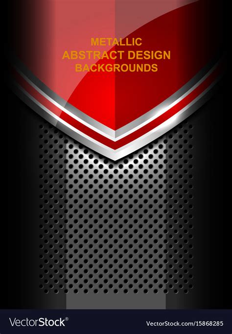 Abstract metal background design Royalty Free Vector Image