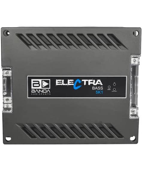 Módulo Amplificador Banda Electra Bass 5k1 5000 rms 1 Canal 1 ohm