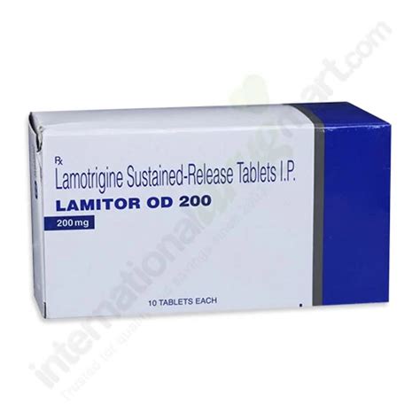 Buy Lamotrigine Od 200mg Tablets Online Idm