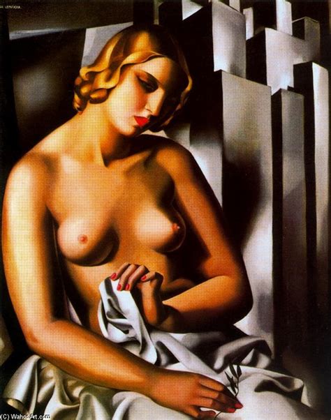 Reproducciones De Arte Del Museo Edificios Nu Aux De Tamara De Lempicka