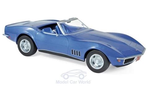 Coche Miniatura Chevrolet Corvette Norev C Convertible Metallise