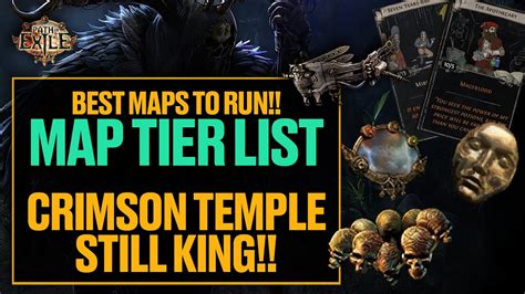 Path Of Exile Map Tier List CRIMSON TEMPLE IS S TIER YouTube