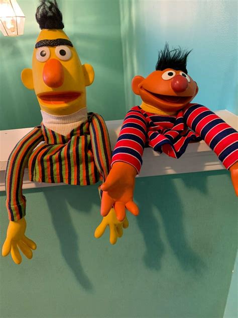 Sesame Street Bert and Ernie Puppets | #3787727688