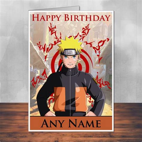 Naruto Birthday Card Birthdaybuzz Hot Sex Picture