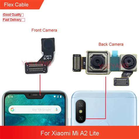 Original Front Back Camera For Xiaomi Mi A Lite Main Facing Camera