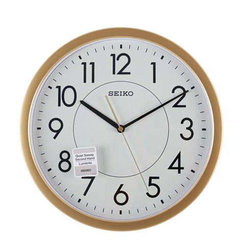 Seiko Japan Seiko Wall Clock Mute Luminous 14 Inch Modern Simple Living