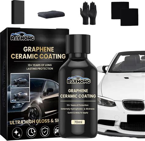 Ceramic Trim Coating Set 70ml Graphene Ceramic Coating Headlights