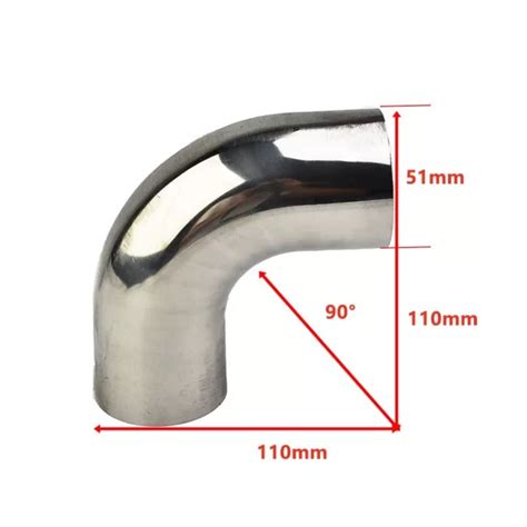 Stainless Steel Elbow 90 Degree Mandrel Bend For A Professional Finish 1694 Picclick Au