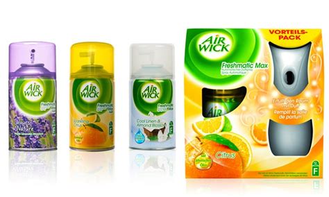 Diffuseur De Parfum Automatique Fresh Matic Air Wick 1 Recharge