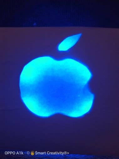 Apple Glowing Logo