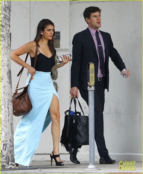 Nina Dobrev & Austin Stowell Couple Up for Kayla Ewell's Wedding to ...