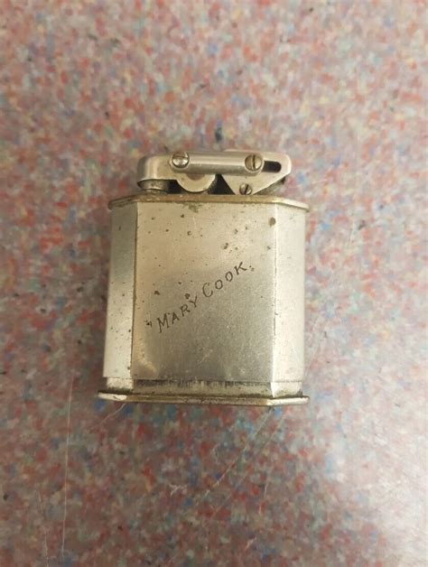 Vintage Lighter Kw Karl Wieden Elisorn Semi Automatic Petrol Spare