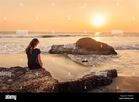 Woman Unhappy At Beach Hi Res Stock Photography And Images Alamy