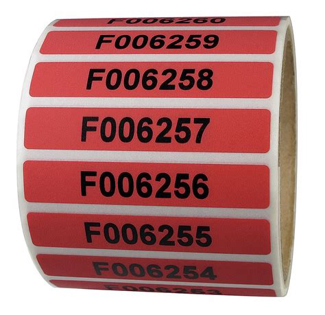 NOVAVISION INC Polyester Tamper Evident Labels Acrylic Adhesive 1 2