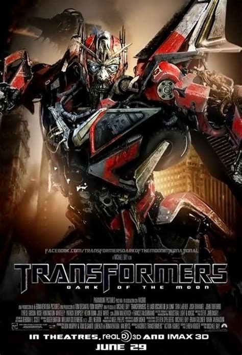 Transformers Dark Of The Moon Official Posters Transformers Dark Of The Moon Photo 23172849