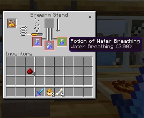 Minecraft: How To Make a Water Breathing Potion