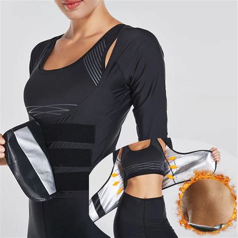 Women Hot Shapers Sauna Sweat Body Shaper Women Slimming Thermo Push Up Vest Cincher Corset