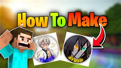 How to make pfp for YouTube - YouTube