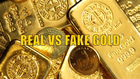 Real Gold Vs Fake Gold How To Tell If Gold Is Real Gold Survival Guide