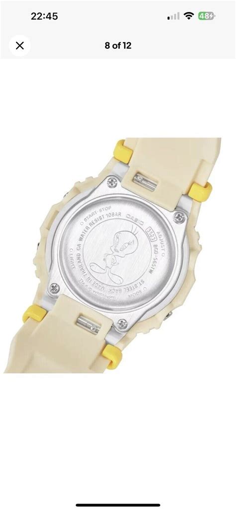 Casio Baby G BGD 565TW 5 Tweety Collaboration Special Edition Watch For