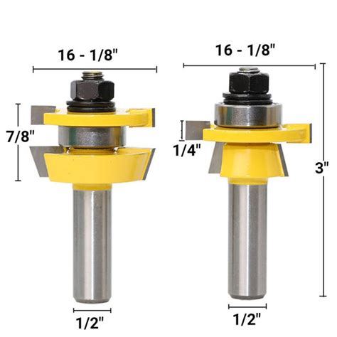 TimberLock® 45° Lock Miter Router Bit - 1/2" Shank – Tooltekt