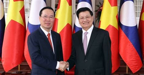 USD 1 million Gift to Laos Announced by Vietnam's President - Laotian Times