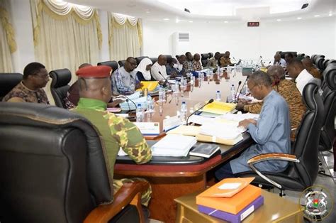 Burkina Faso Compte Rendu Du Conseil Des Ministres Du Mercredi