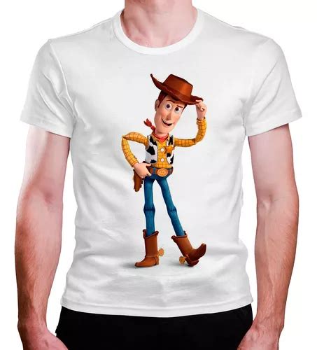 Camiseta Masculina Toy Story Xerfie Woody Chapeu MercadoLivre