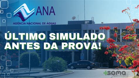 Simulado Concurso ANA 2024 Para Os Cargos 2 E 3 Participe