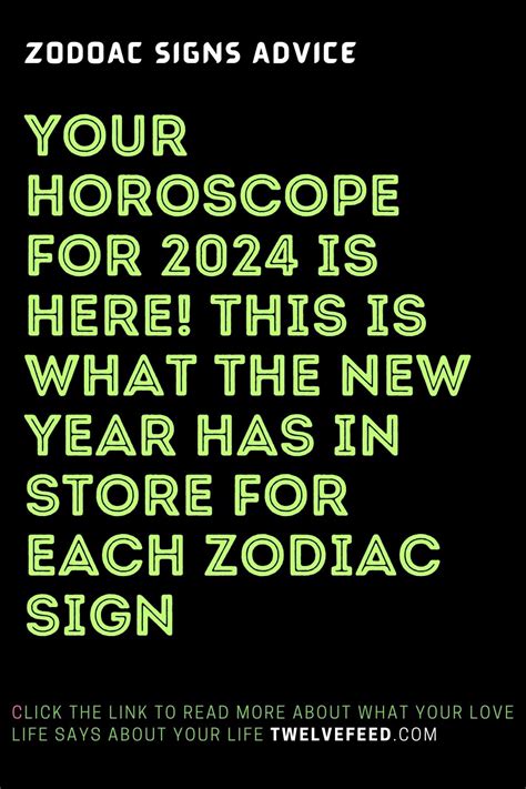 Your horoscope for 2024 is here this is what the new year has in store ...