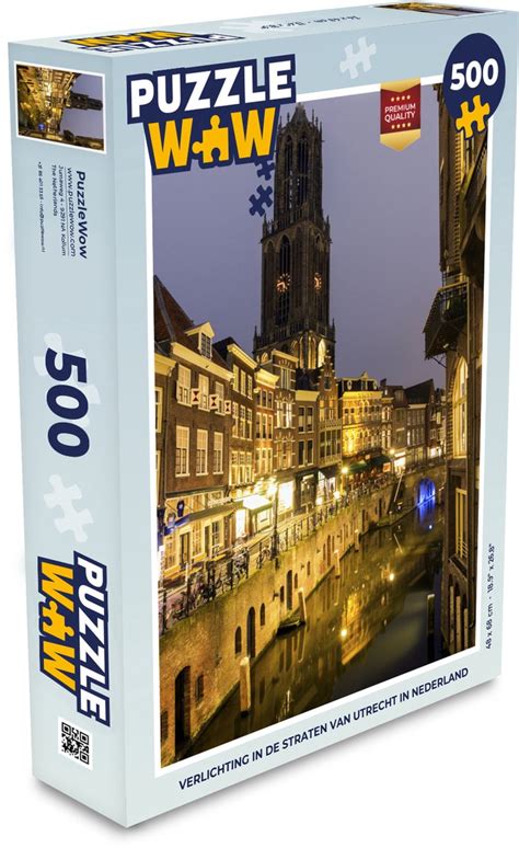 Puzzel Utrecht Water Licht Legpuzzel Puzzel Stukjes Bol