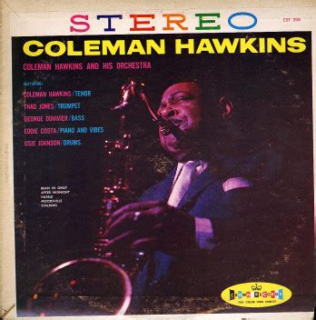 Jazz Chill New Releases Coleman Hawkins John Danser Buddy Collette