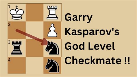 Garry Kasparovs Artful Checkmate Brilliant Attacking Chess With