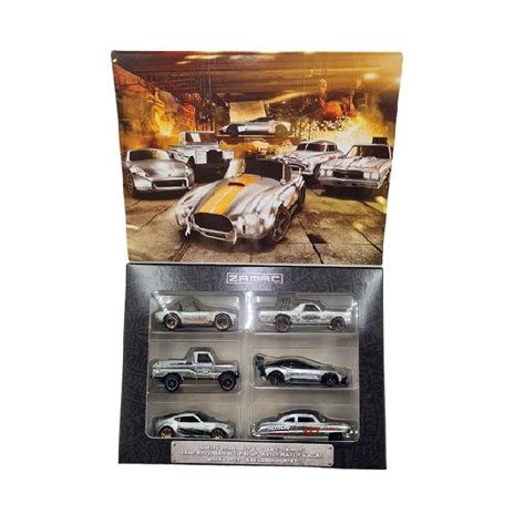 Hot Wheels Zamac Set Multipack Land Rover Hudson Hornet Shelby Cobra