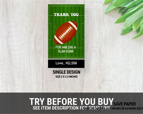 Football Ticket Invitation Template Football Birthday - Etsy