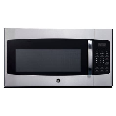 Ge 1 6 Cu Ft Over The Range Microwave Oven In Stainless Steel The Home Depot Canada