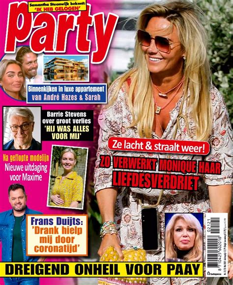 Tijdschrift Party 21 Juni 2021 Pers Wereld