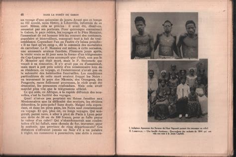 Dans La Forêt Du Gabon édition De 1930 Avec Photographies De Briault