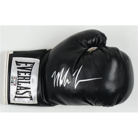 Mike Tyson Signed Everlast Boxing Glove Tyson And Jsa Pristine Auction