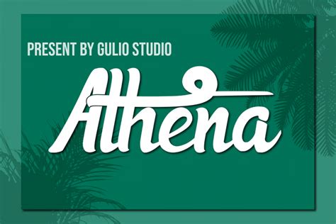 Athena Font