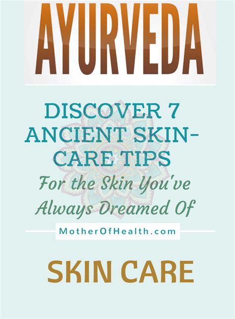 Ayurveda And Skin Care Tips On How To Care For Your Skin Type Ayurveda Ayurvedic Skin Care