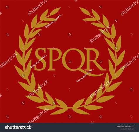 Roman Empire Flag Vector Illustration Isolated Stock Vector (Royalty ...