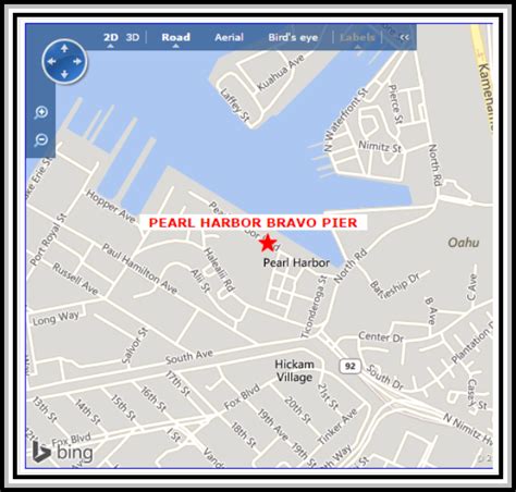 Pearl Harbor Base Map