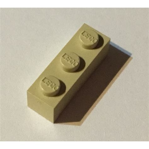 LEGO Beige Modulex Modulex Brique 1 X 3 Avec LEGO Sur Tenons Brick