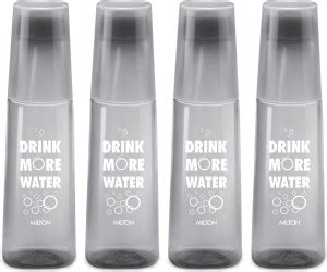 Milton Kip Sip Pet Water Bottle Set Of Litre Each Grey